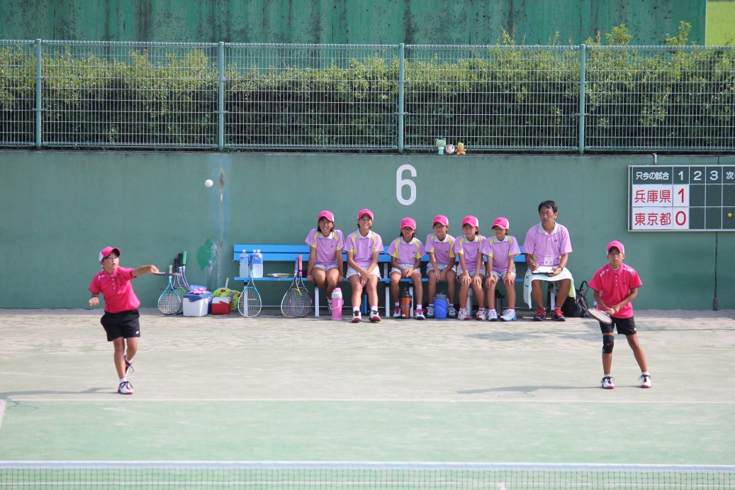 ◇大会風景（８月２日）決勝戦の模様（男子：兵庫－山形、女子：東京－兵庫）