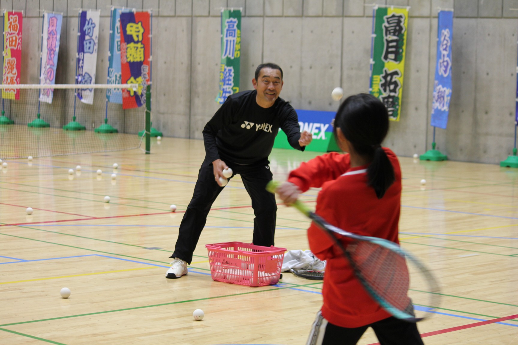 【体験型イベント（高川選手：YONEX）】